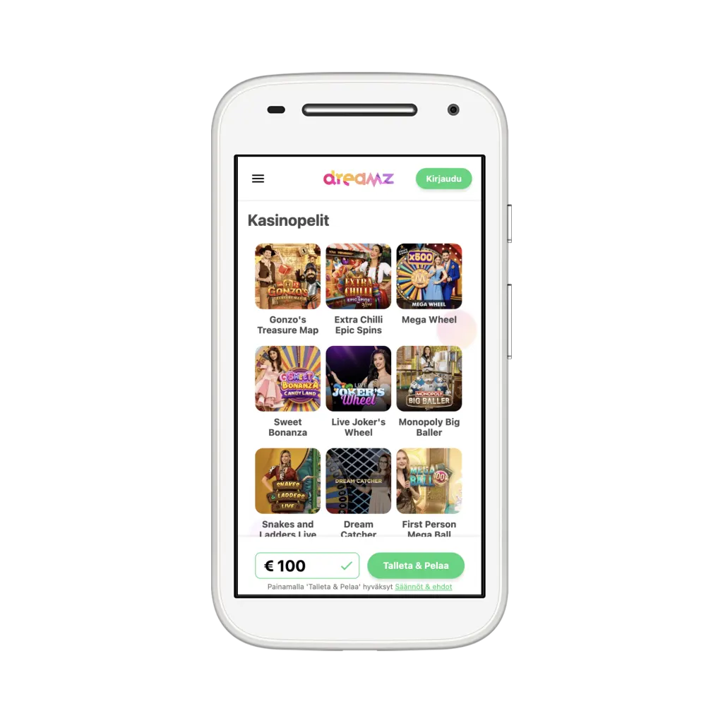 dreamz casino mobile